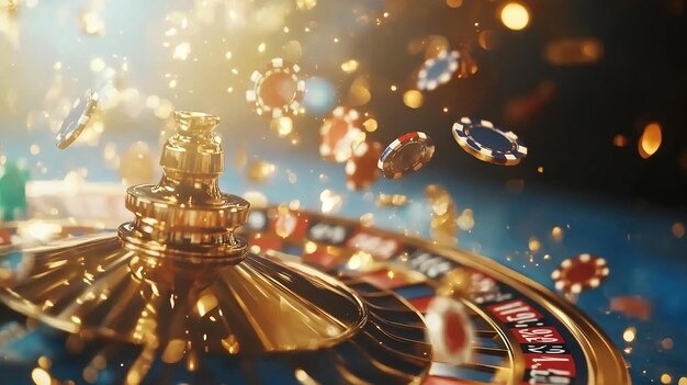 Live football and casino game selection interface